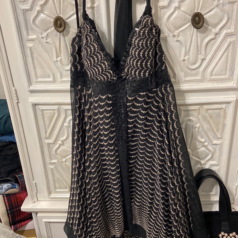 Flash sale final price accepted 🤍 Resort Handkerchief, sequin halter dress